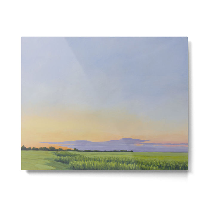 Altus Summer Evening Landscape Metal Print Gallery Image 1