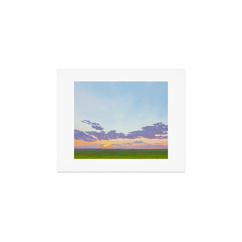 Altus Sunset Art Print Gallery Image 1