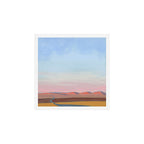 Calming mountain evening scene - Back Way to Wallowa 4 Art Print Gallery Image 1