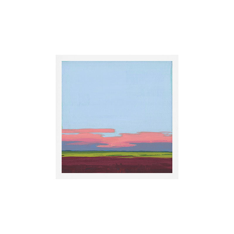 Peaceful, Abstract Sunset - Drummond Sunset 3 Art Print Gallery Image 1