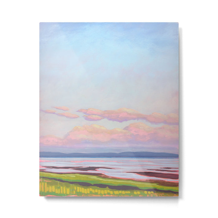 Peaceful Evening Water Scene Metal Print Gallery Image 1