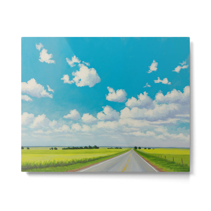 Summer Road Trip Metal Print Gallery Image 1