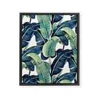 Banana leaves Framed Canvas Print Gallery Image 6