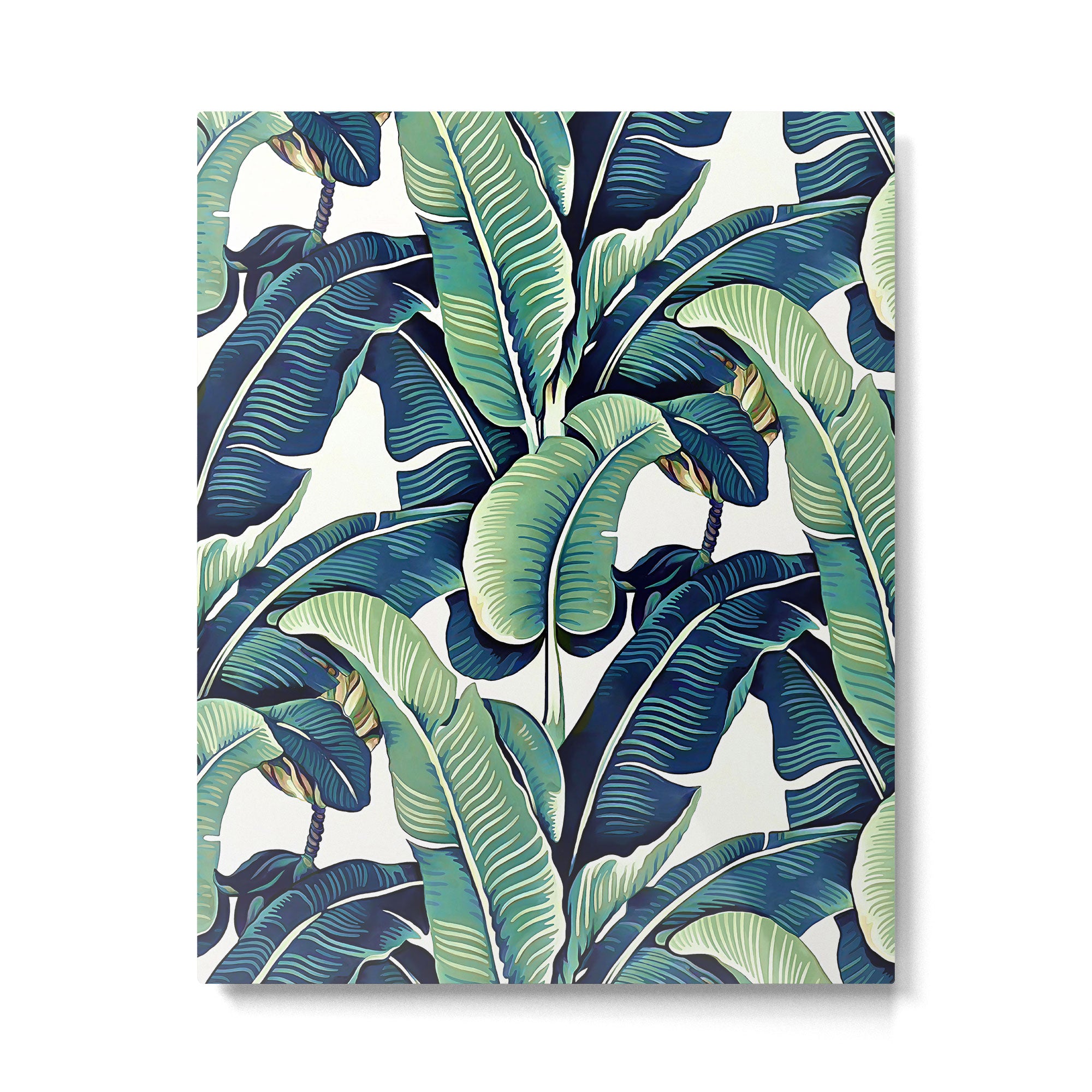 Banana leaves Metal Print Gallery Image 4