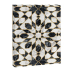 Black and white marble Moroccan mosaic Canvas Print Gallery Image 8
