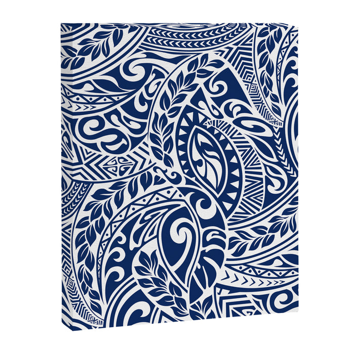 Hawaiian Tribal Pattern III Canvas Print Gallery Image 1