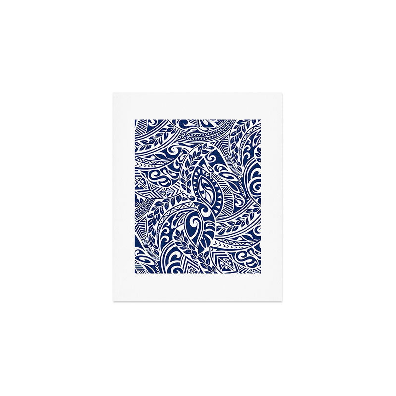 Hawaiian Tribal Pattern III Art Print Gallery Image 1