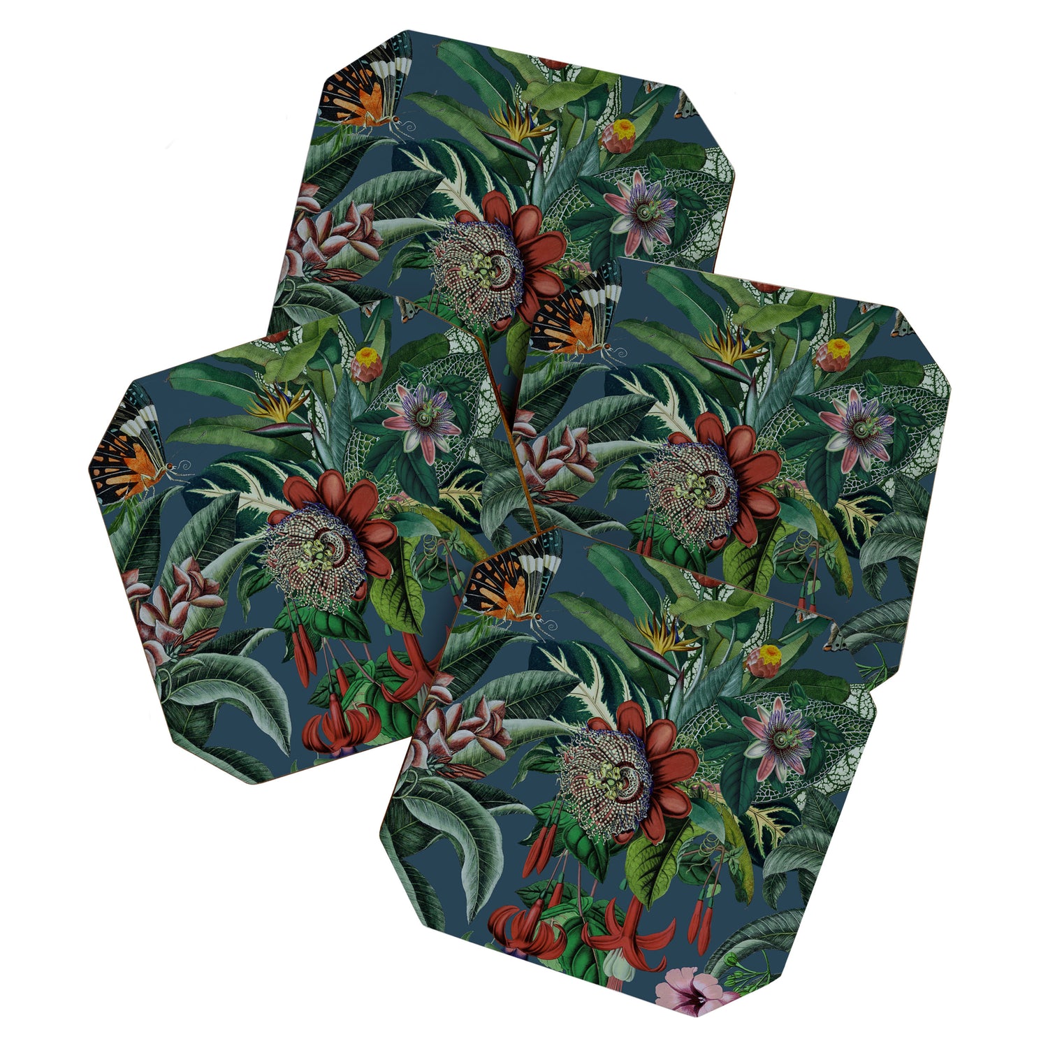 Midnight rainforest I Coaster Gallery Image 1