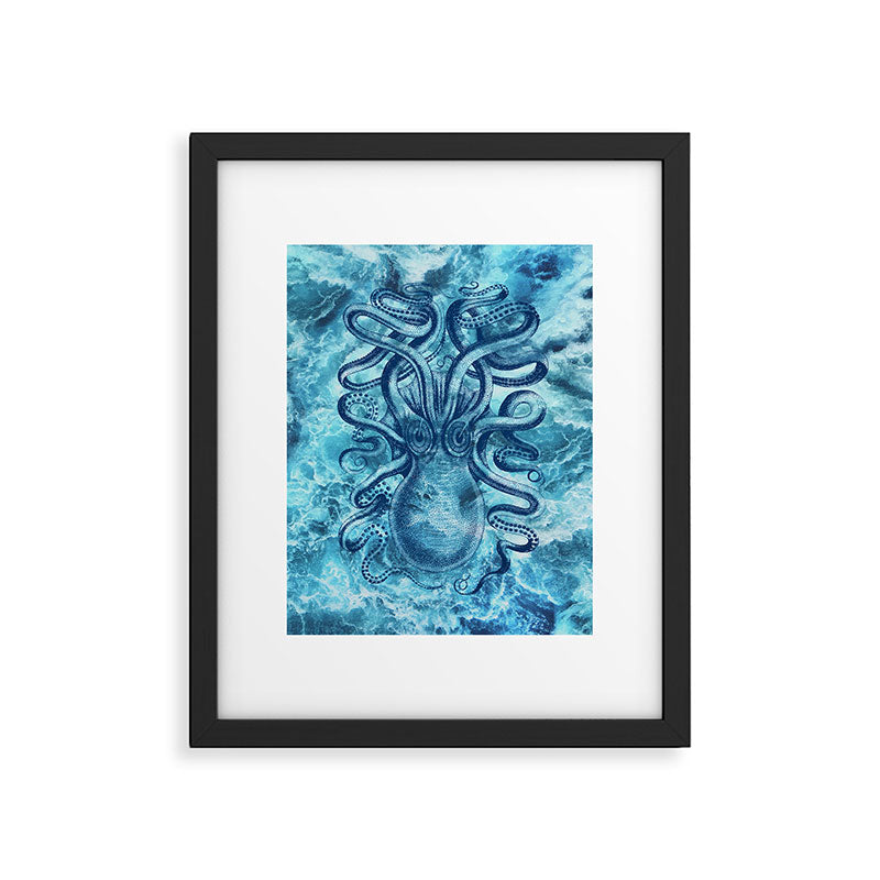 Octopus Framed Art Print Gallery Image 5