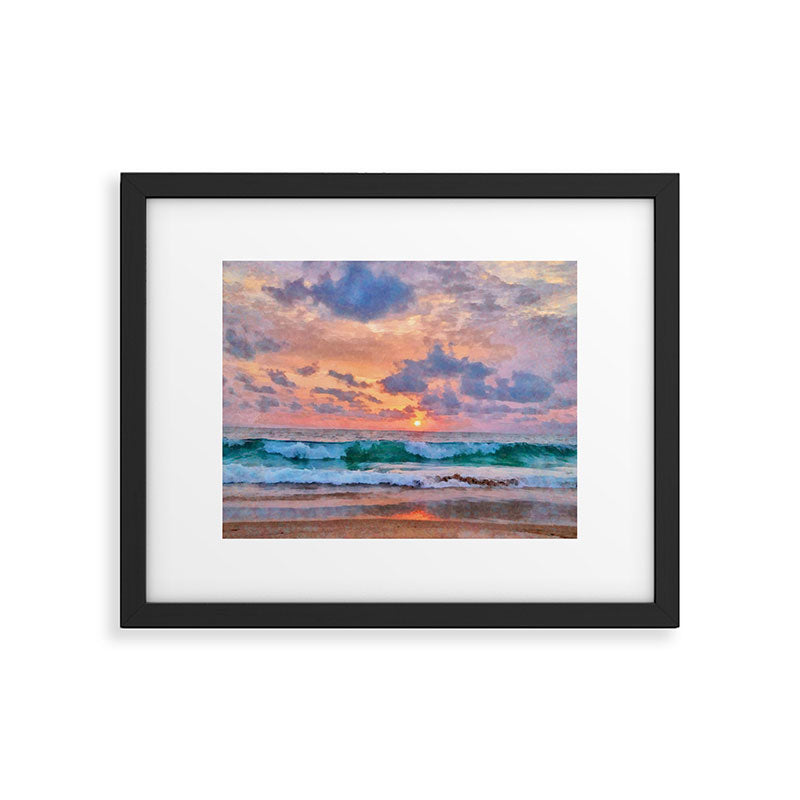 Sea view Framed Art Print Gallery Image 5