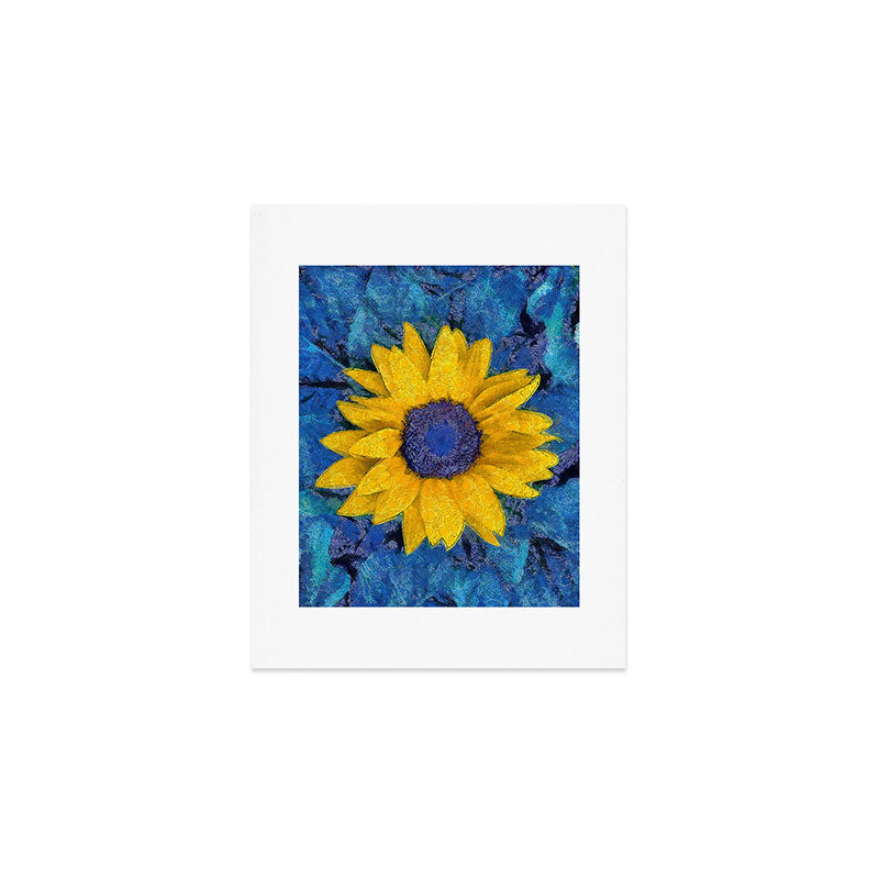 Sunflower Art Print Gallery Image 1