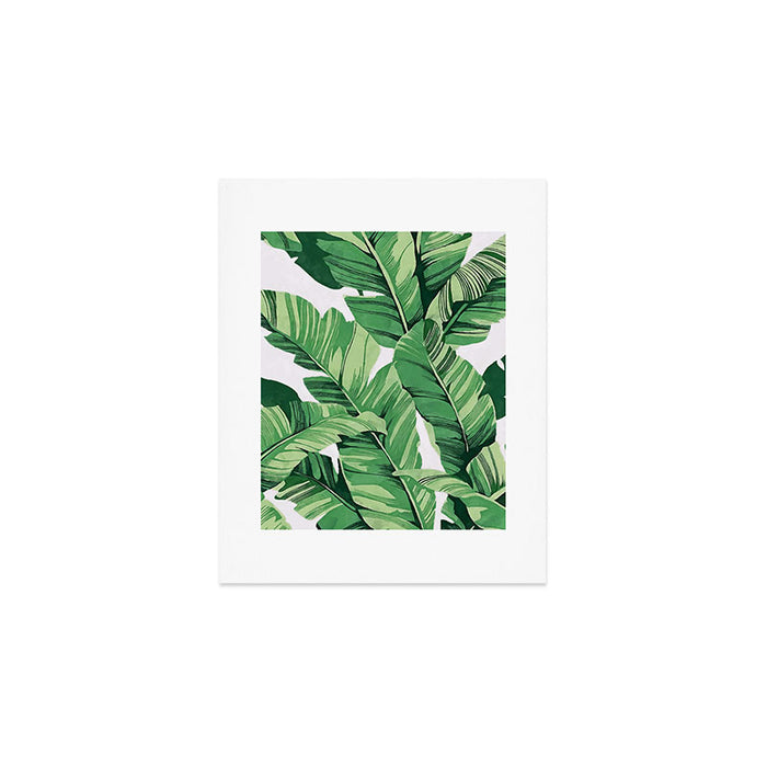 Tropical banana leaves V Art Print Gallery Image 1
