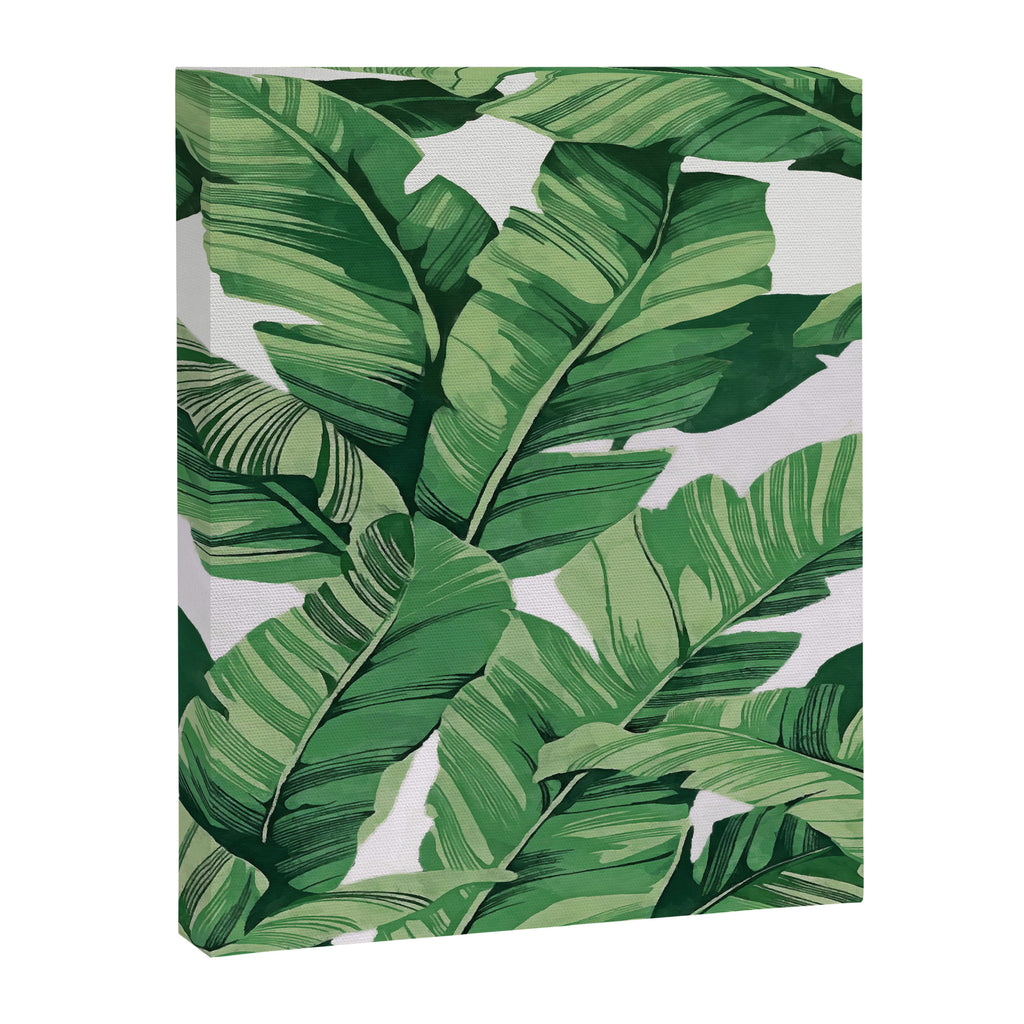 Tropical banana leaves VI Canvas Print Gallery Image 6