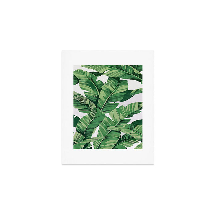 Tropical banana leaves VI Art Print Gallery Image 1
