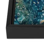 Underwater Abstract Fantasy Framed Canvas Print Gallery Image 3