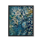 Underwater Abstract Fantasy Framed Canvas Print Gallery Image 6