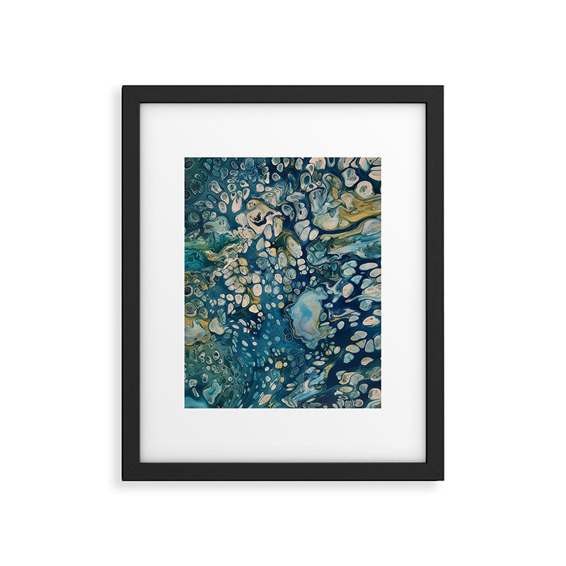 Underwater Abstract Fantasy Framed Art Print Gallery Image 5