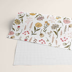 Spring Garden Flower Collection - White Wrapping Paper Gallery Image 2