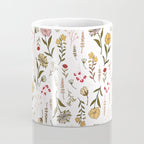 Spring Garden Flower Collection - White Coffee Mug Gallery Image 4