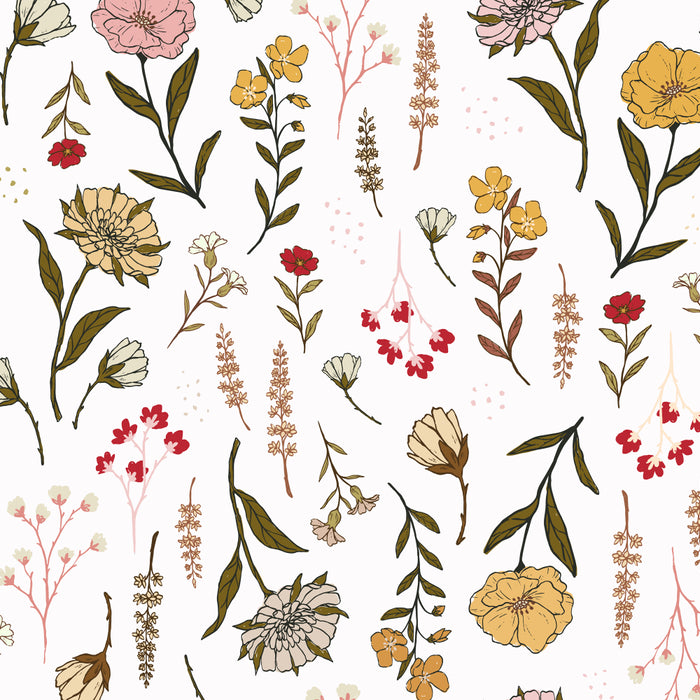 Spring Garden Flower Collection - White Coffee Mug Gallery Image 2