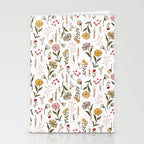 Spring Garden Flower Collection - White Stationery Card Gallery Image 2