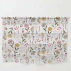 Spring Garden Flower Collection - White Wall Hanging Gallery Image 1
