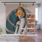 Tropical Girl 5 Wall Mural Gallery Image 1