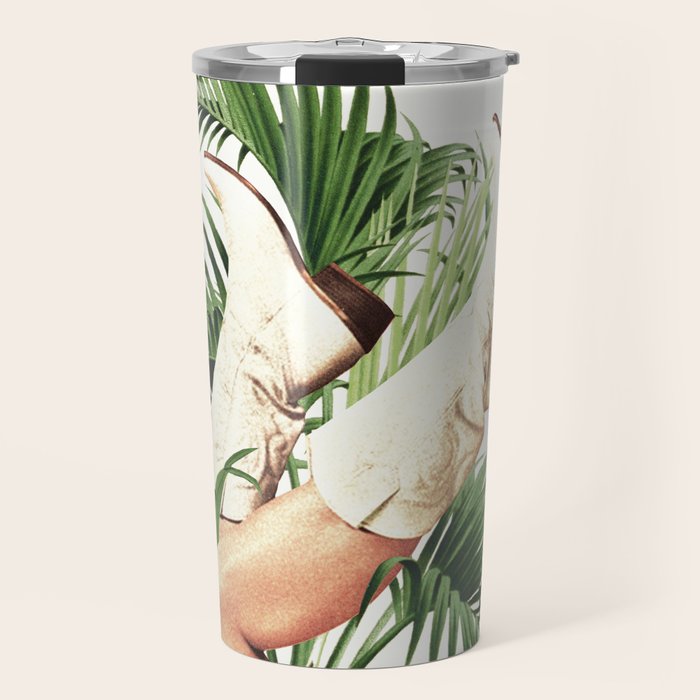 These Boots - Palm Leaves Travel Mug Gallery Image 1
