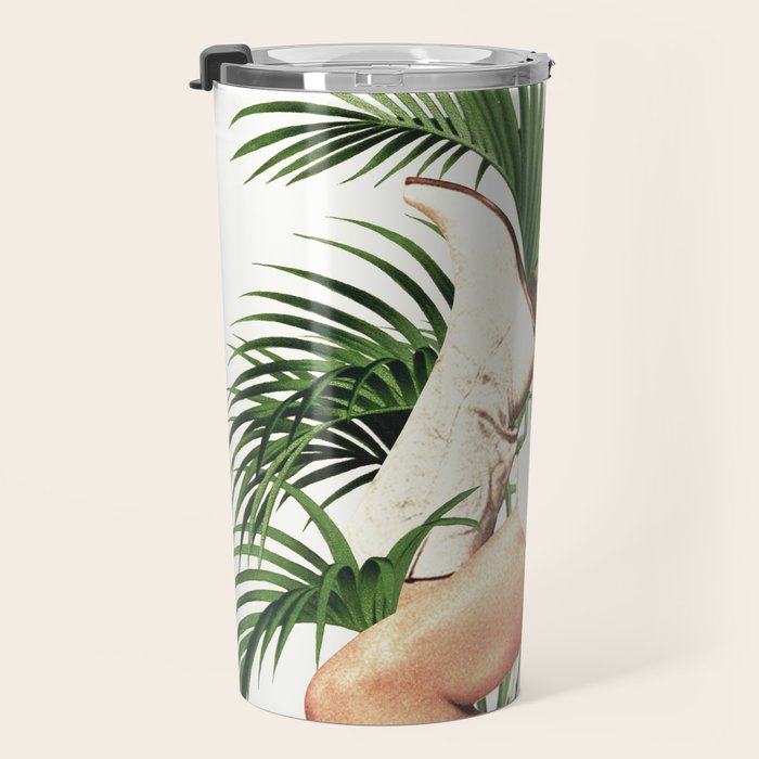 These Boots - Palm Leaves Travel Mug Gallery Image 3