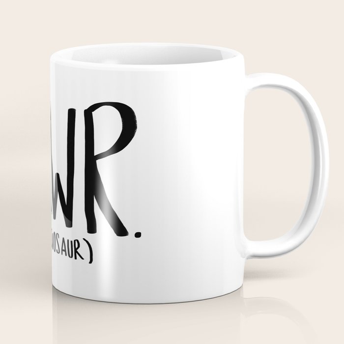 Rawr. I'm a Dinosaur Coffee Mug Gallery Image 1