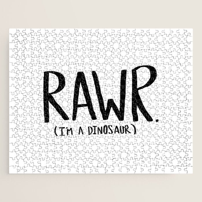 Rawr. I'm a Dinosaur Jigsaw Puzzle Gallery Image 1