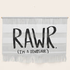 Rawr. I'm a Dinosaur Wall Hanging Gallery Image 1