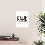 Rawr. I'm a Dinosaur Poster Gallery Image 2