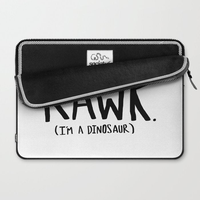 Rawr. I'm a Dinosaur Laptop Sleeve Gallery Image 2