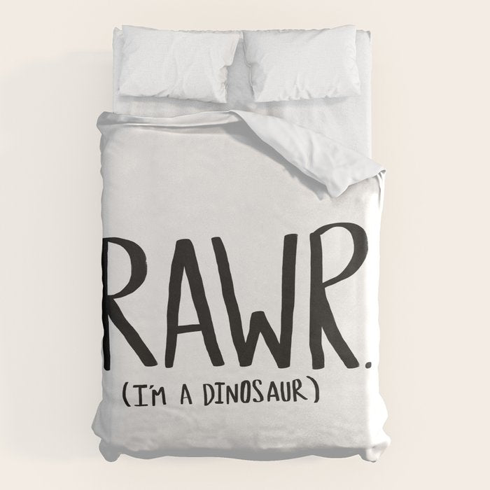 Rawr. I'm a Dinosaur Duvet Cover Gallery Image 6