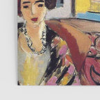 Seated Woman, Back Turned to the Open Window of Ocean & Seaside by Henri Matisse Poster Gallery Image 3