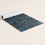 Gothic Halloween - Eerie Blue Yoga Mat Gallery Image 2