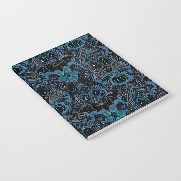 Gothic Halloween - Eerie Blue Notebook Gallery Image 1