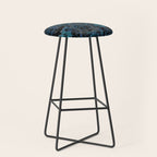 Gothic Halloween - Eerie Blue Stool Gallery Image 1