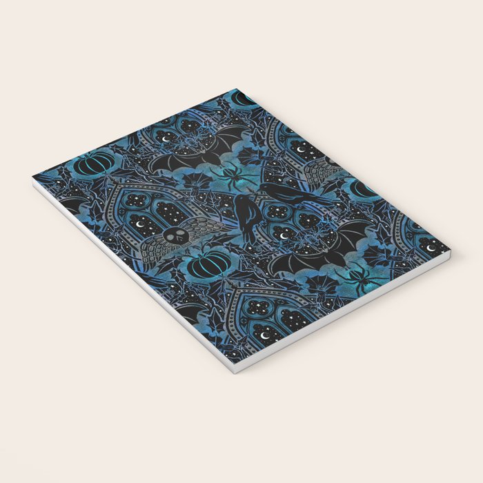 Gothic Halloween - Eerie Blue Notebook Gallery Image 3