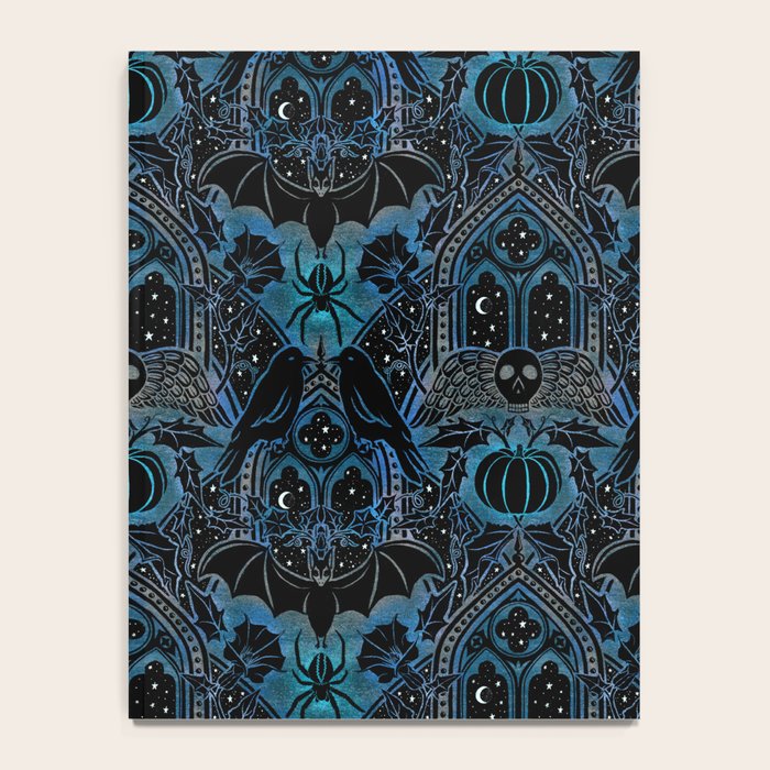 Gothic Halloween - Eerie Blue Notebook Gallery Image 4
