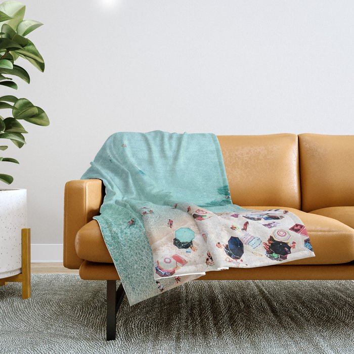 Beach Day Throw Blanket Gallery Image 1