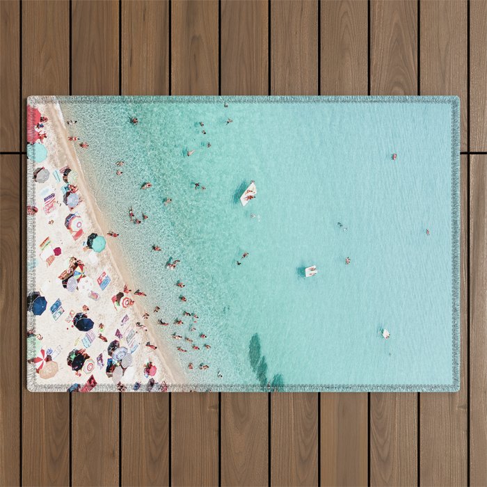 Beach Day Outdoor Rug Gallery Image 1
