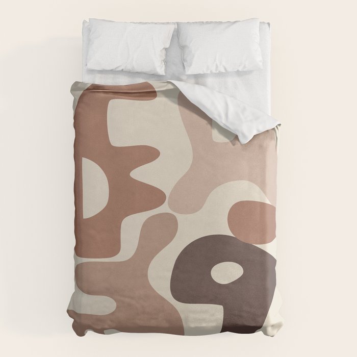 Fluid Whispers VI Duvet Cover Gallery Image 1
