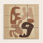 Fluid Whispers VI Wood Wall Art Gallery Image 1
