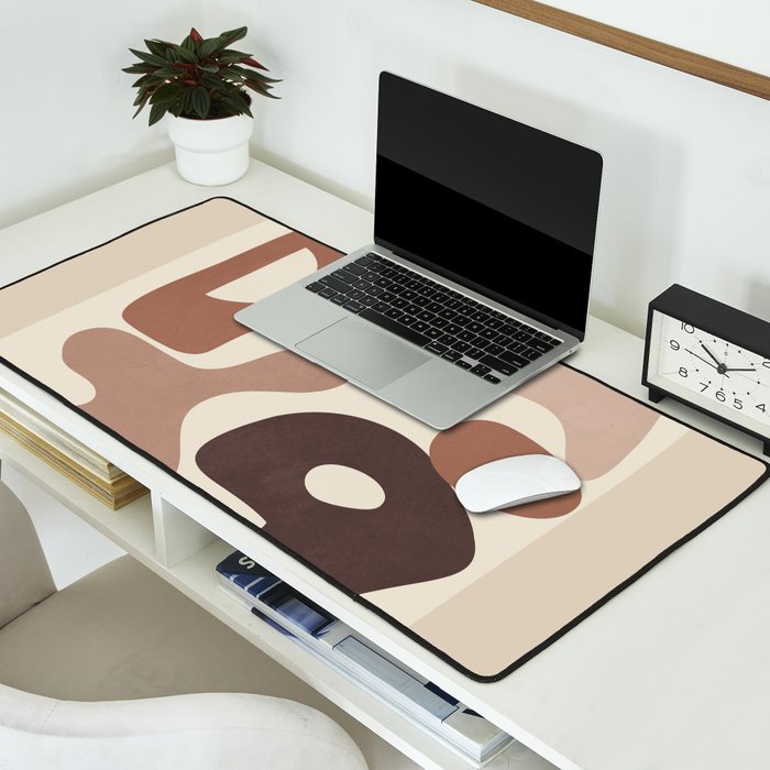 Fluid Whispers VI Desk Mat Gallery Image 2