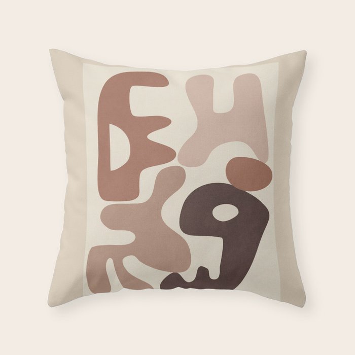 Fluid Whispers VI Throw Pillow Gallery Image 6