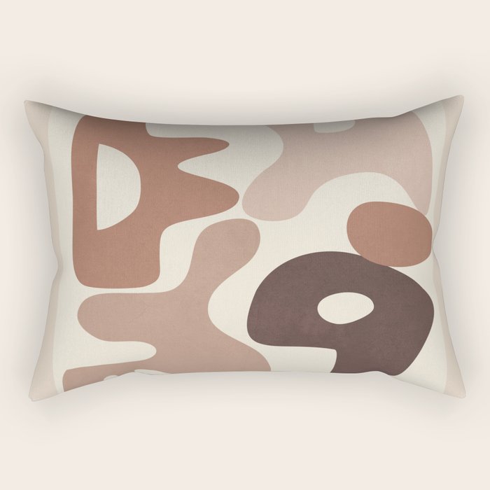 Fluid Whispers VI Rectangular Pillow Gallery Image 2