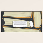 Four Books Desk Mat Gallery Image 1