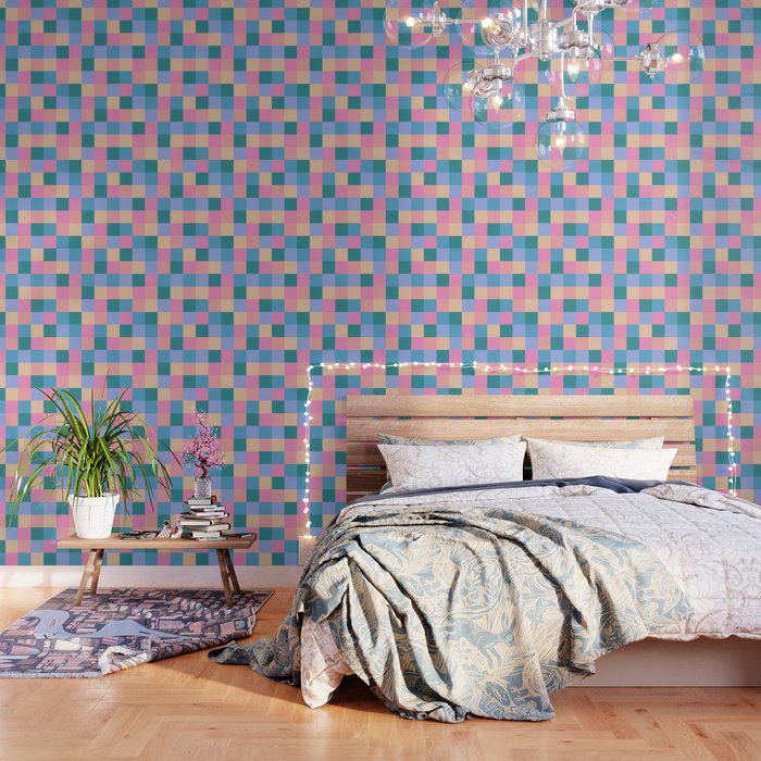 Bold Retro Checks Pattern - Small XXXI Wallpaper Gallery Image 3